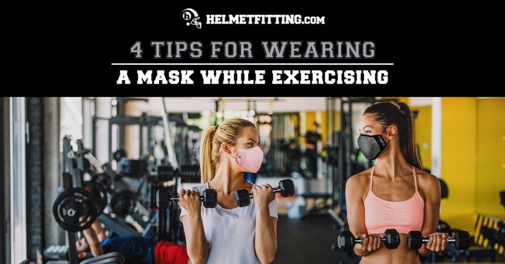 tips for wearing a mask while exercising